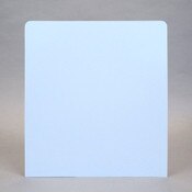 White Plastic LP Record Divider Car